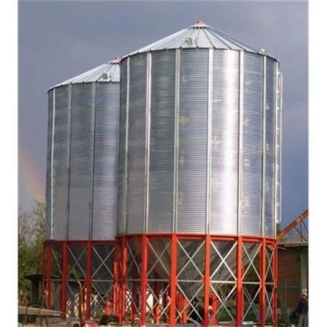 Mild Steel Hopper Bottom Silo For Standard At Rs Piece In