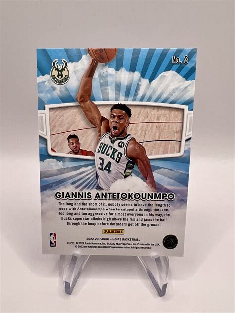 Mavin Panini Nba Hoops Giannis Antetokounmpo Skyview Insert