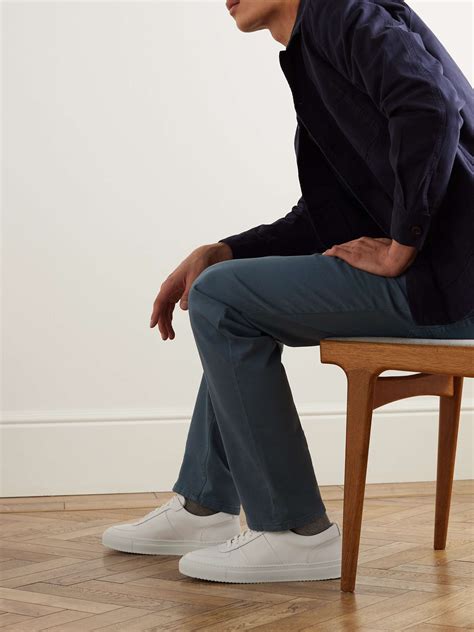 Mr P Larry Leather Sneakers For Men Mr Porter