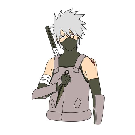 Aprende Como Dibujar Kakashi Hatake Paso A Paso Con Esta Guia Facil