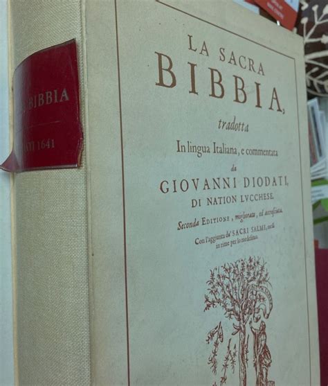 La Sacra Bibbia Ossia L Antico E Il Nuovo Testamento Tradotti Da