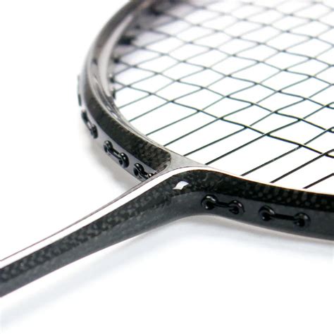 Badminton Racket Pure Carbon Fiber Black Racket Woven In Badminton