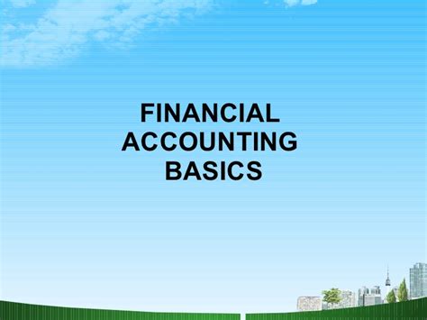 Basic Accounting Concepts Ppt Whizheavy