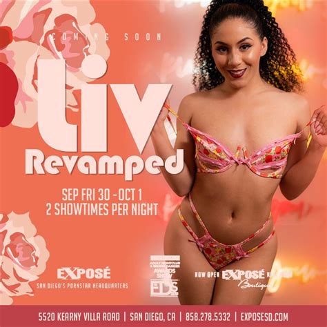 Liv Revamped Headlining At Exposé San Diegos Porn Star Headquarters