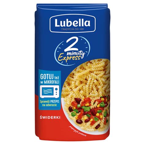 LUBELLA Makaron Express Świderki Świdry 2 Minuty 400g Pakomarket