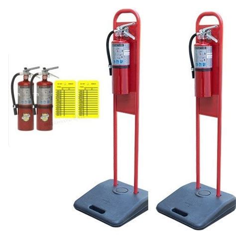 Portable Fire Extinguisher Stand