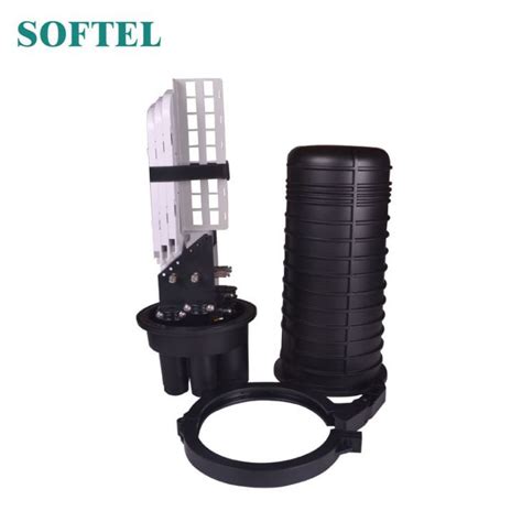 Ftth Vertical Dome Type Cores Fiber Optic Splice Closure For Outdoor