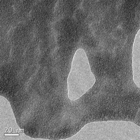 Tem Micrograph Around Plasma Etched Hole Download Scientific Diagram