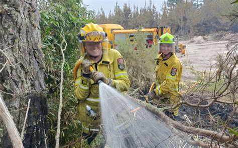 Matakana Island Blaze Firefighters To Continue Putting Out Hotspots