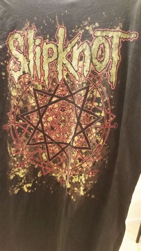 Slipknot All Hope Is Gone Vintage Licensed Concert Tour Shirt Xxl