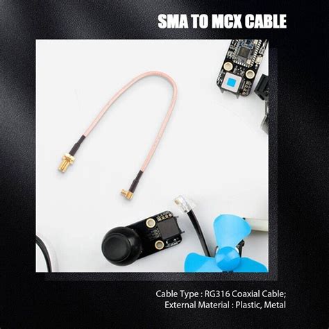 Mcx Male To Sma Female Rg Low Loss Pigtail Adapter Cable Cm In