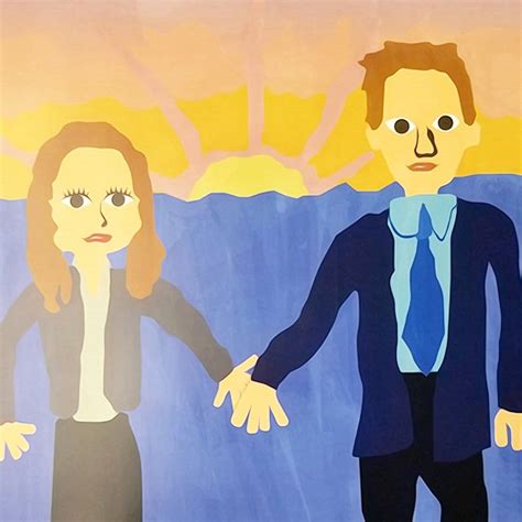 The Office Painting Jim And Pam Judson Halsey