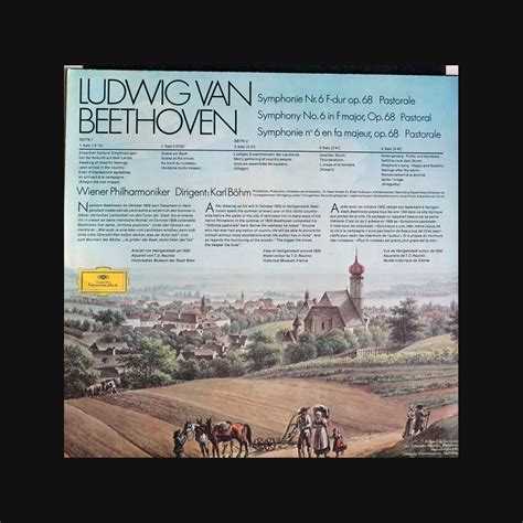 Disque 33 Tours de Ludwig Van Beethoven symphonie n 6 Pastorale Karl Böhm