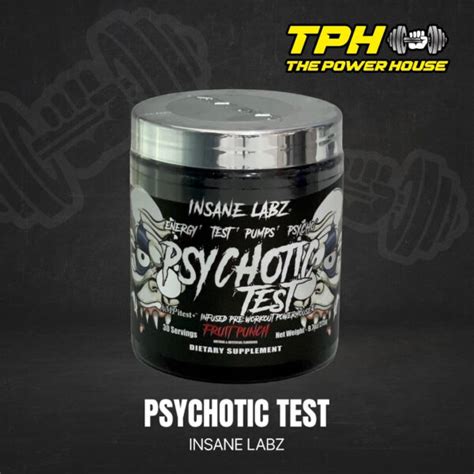 Psychotic Test Pre Entreno G Insane Labz The Power House