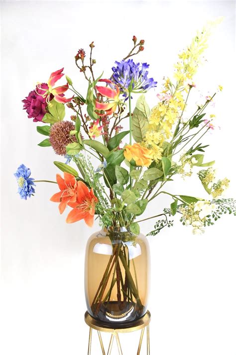 Zijden Bloemen And Kunstbloemen Boeketten Snel In Huis Bloemist
