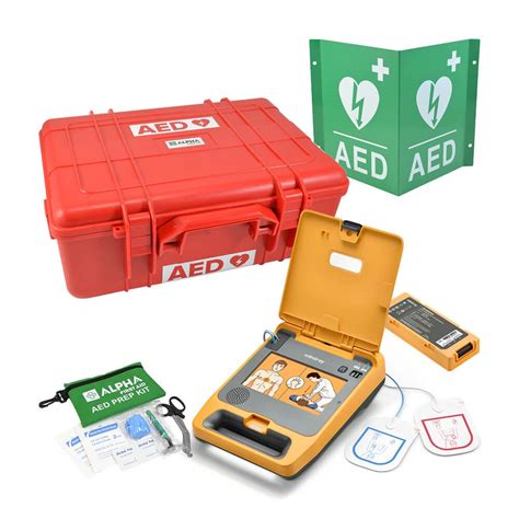 Mindray Beneheart C1A Waterproof Hardcase AED Bundle Alpha First Aid