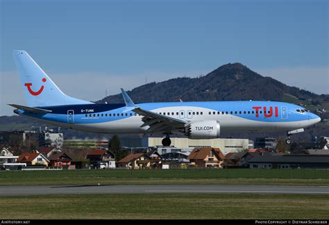 Aircraft Photo Of G Tumk Boeing Max Tui Airhistory Net