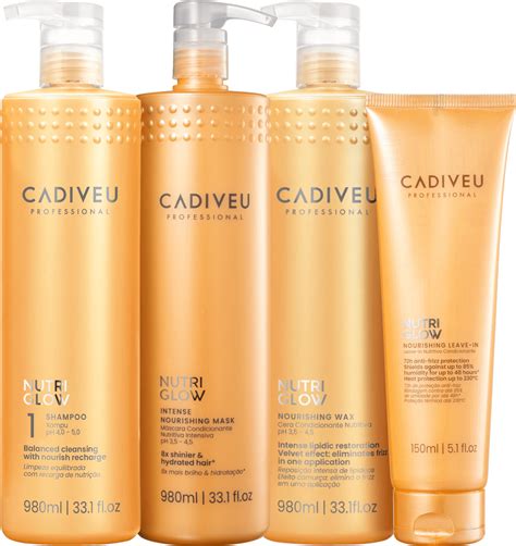 Kit Cadiveu Professional Nutri Glow Laminação 4 Passos Beleza Na Web