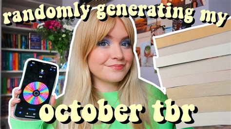 RANDOMLY GENERATING My October TBR October Tbr Prompt Challenge YouTube