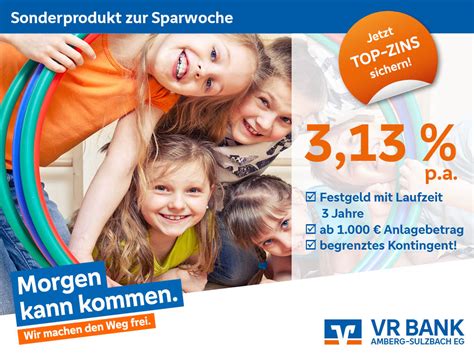 Vr Bank Amberg Sulzbach Eg Sparwoche