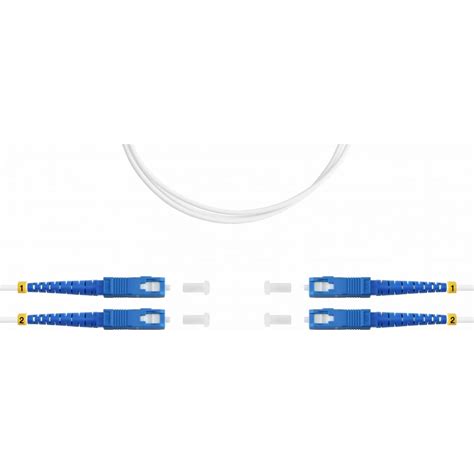 Оптический двойной шнур FOPS патч корд дуплекс DX SC UPC SC UPC 9 125