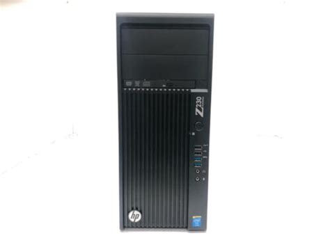 HP Z230 Intel Xeon E3 1225v3 3 2Ghz Quad Core 16GB MEM 480GB SSD