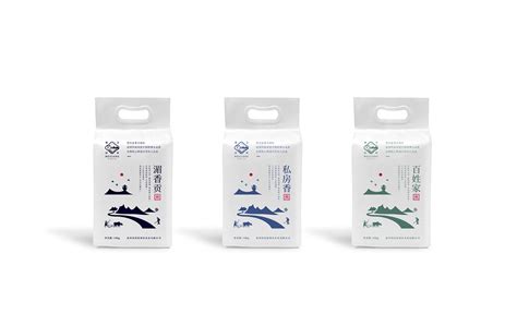 【湄江记忆】贡米品牌形象设计 Behance