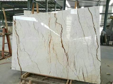 New Polished Sofitel Gold Marble Slabs Tiles Turkey Beige Marble Rich