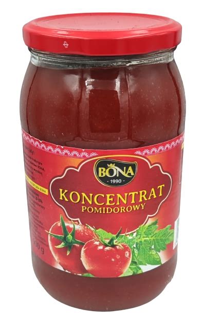 Koncentrat Pomidorowy 900g BONA 14439647986 Allegro Pl