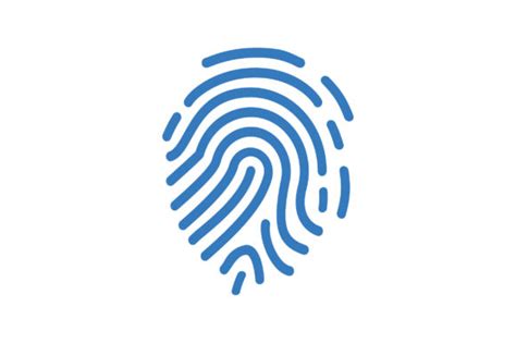 Biometric Fingerprint Icon Graphic By Hr Gold Creative Fabrica