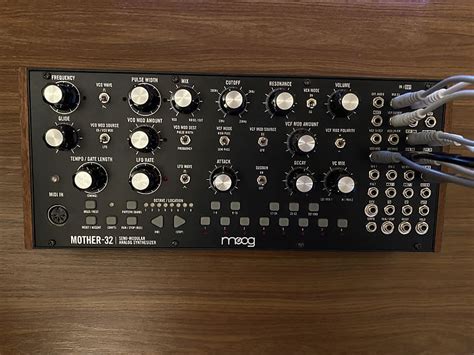 Moog Mother 32 Tabletop Eurorack Semi Modular Synthesizer Reverb