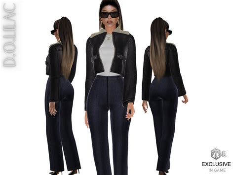 The Sims Resource Straight Regular Jeans Do