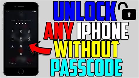 How To Unlock ANY IPhone Without The Passcode YouTube