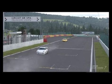 Gran Turismo 7 Porsche 911 Spa Wechselhaftes Wetter YouTube