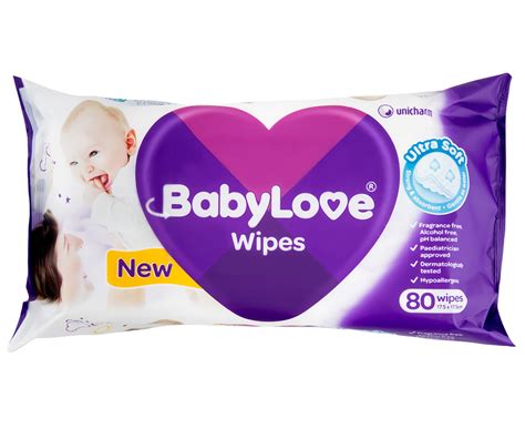 Baby Love Wipes 80s