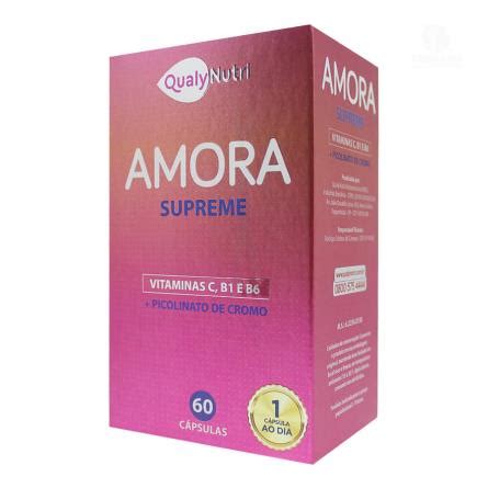 Amora Supreme Mg C Psulas Qualy Nutri Farma Direta