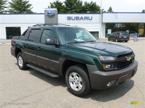 2003 Dark Green Metallic Chevrolet Avalanche 1500 Z71 4x4 65853802