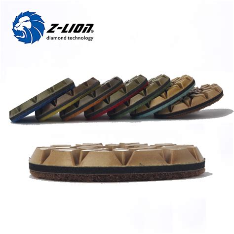 Zl Sf Resin Diamond Grinding Pads For Concrete Floor Wet Polishing