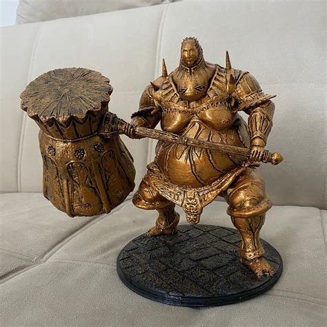 Executioner Smough Dark Souls 3 Smough Hand Painted Statue Etsy