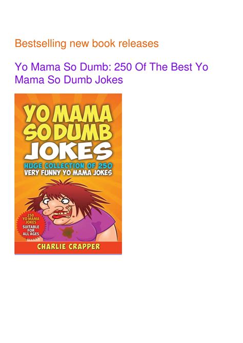 Ppt Read⚡ Yo Mama So Dumb 250 Of The Best Yo Mama So Dumb Jokes