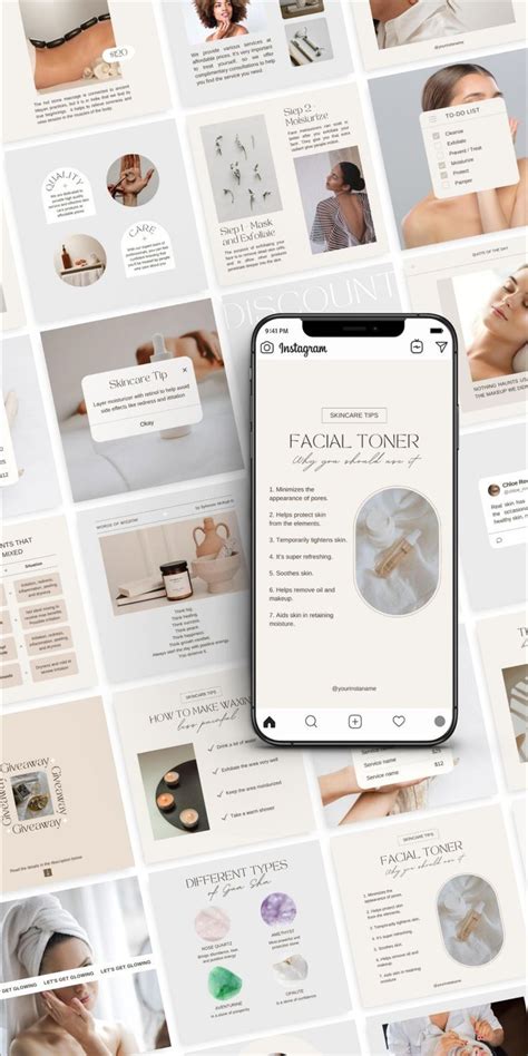 Esthetician Templates Esthetician Instagram Post Esthetician