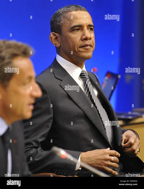 Us President Barack Obama Attends A Round Table Meeting At The G8 Summit In Deauville France