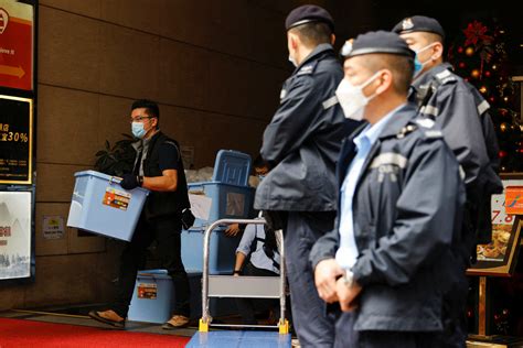 Hong Kong Stand News Arrests Beyond Reproach Chinese Embassy Reuters