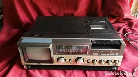 Radio Cassette Y Tv Color Jvc Año 1984 Exce Vendido En Subasta 174067834