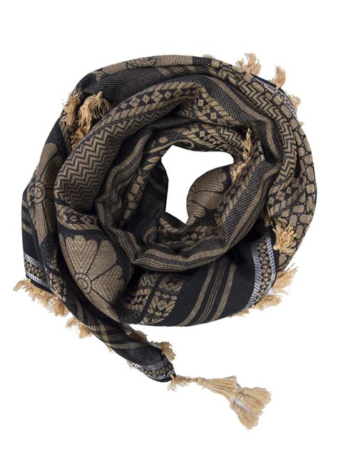 Merewill Cotton Shemagh Tactical Desert Wrap Keffiyeh Head Neck Arab