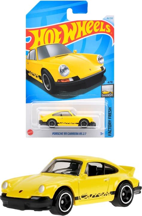 Amazon ホットウィール Hot Wheels ベーシックカー ポルシェ カレラ RS ミニカー 才 HXP ミニカーダイキャストカー ホビー