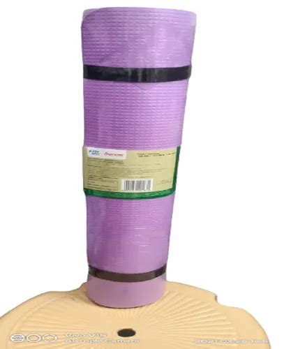 Fitr Spree Light Purple Yoga Mat 8mm Mat Size 2x6 Feet At Rs 359