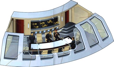 Observation Lounge Of U S S Enterprise NCC 1701 E Star Trek