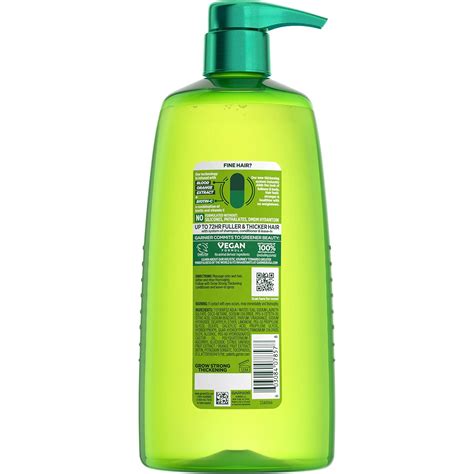 Buy Garnier Fructis Grow Strong Thickening Shampoo For Thin Fine Hair