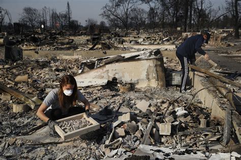 California fire victims return home as crews gain ground - The Garden ...